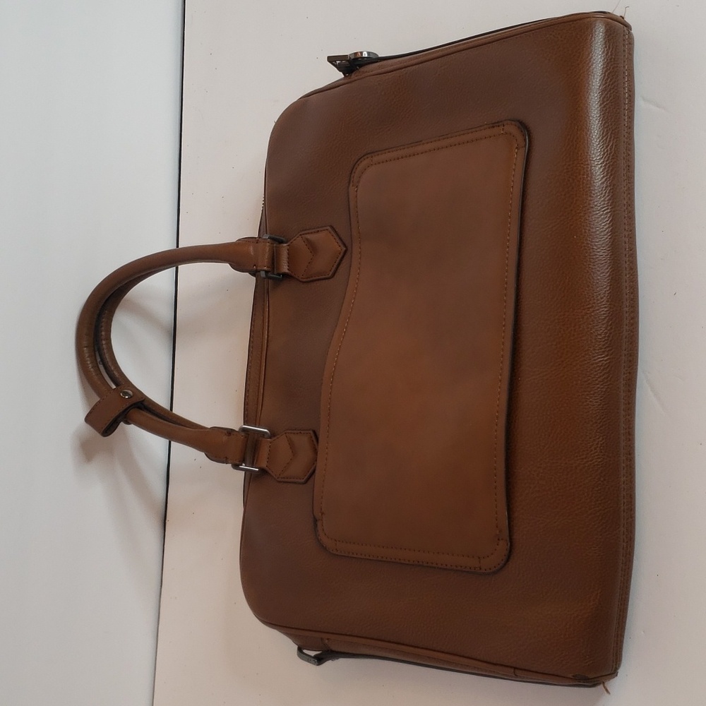 Zara Brown Messenger Laptop Bag